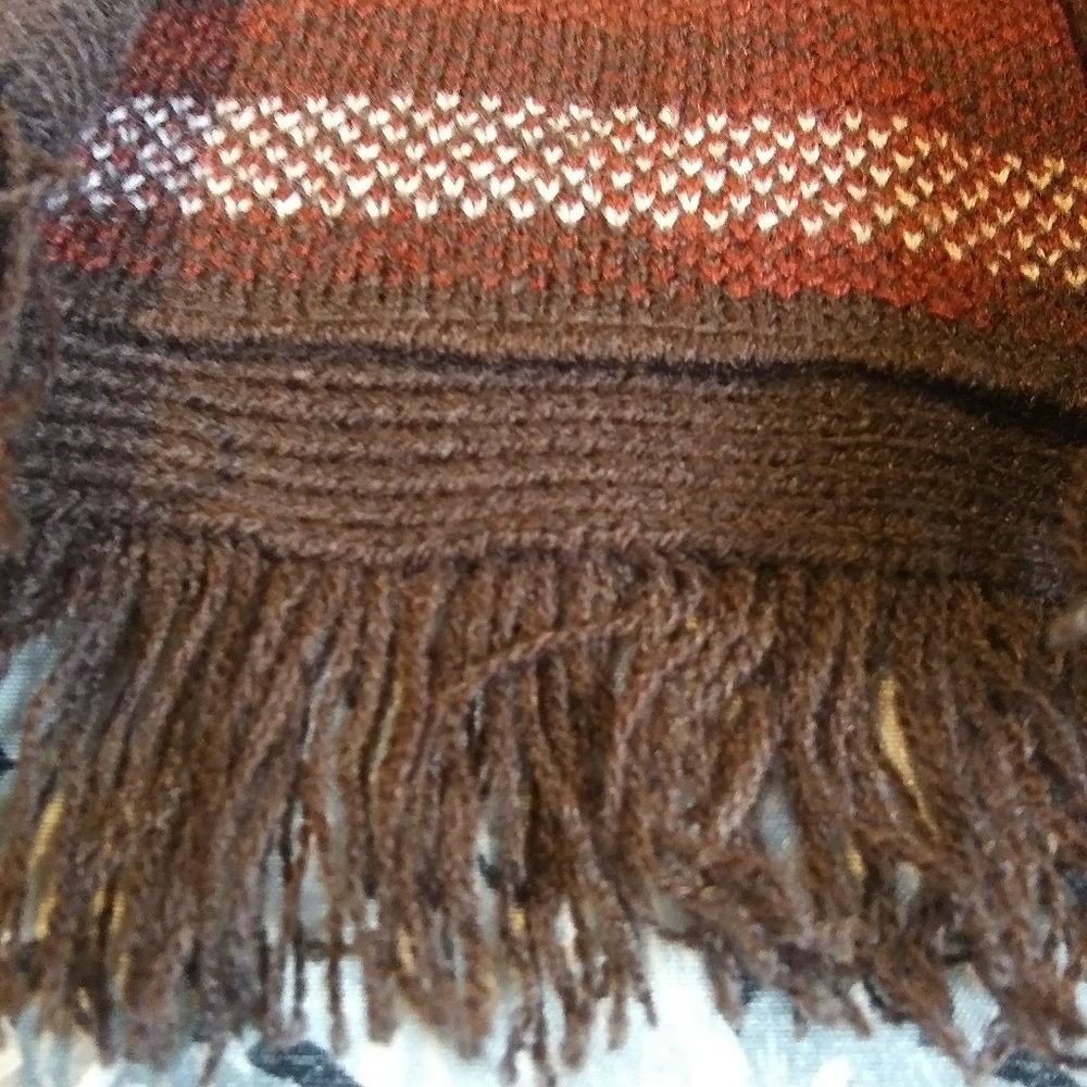 EarthBound Aztec Print Cardigan S Loose - Picture 4 of 6